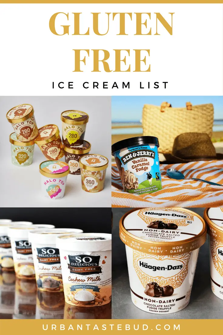 Gluten Free Ice Cream List (all brands and flavors)