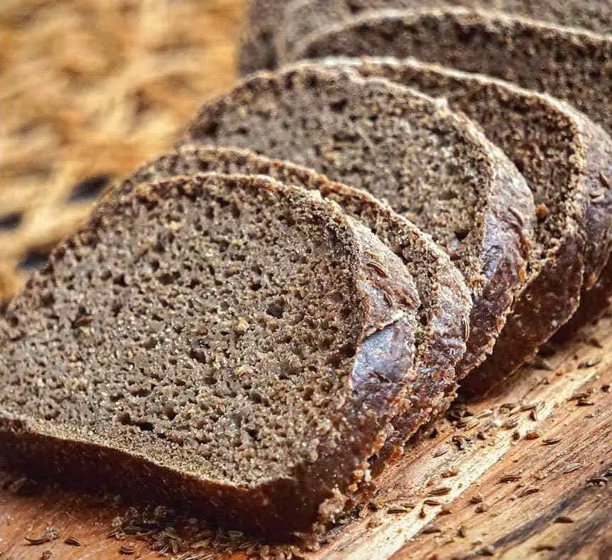 Gluten Free Sourdough Pumpernickel Bread (Vegan)