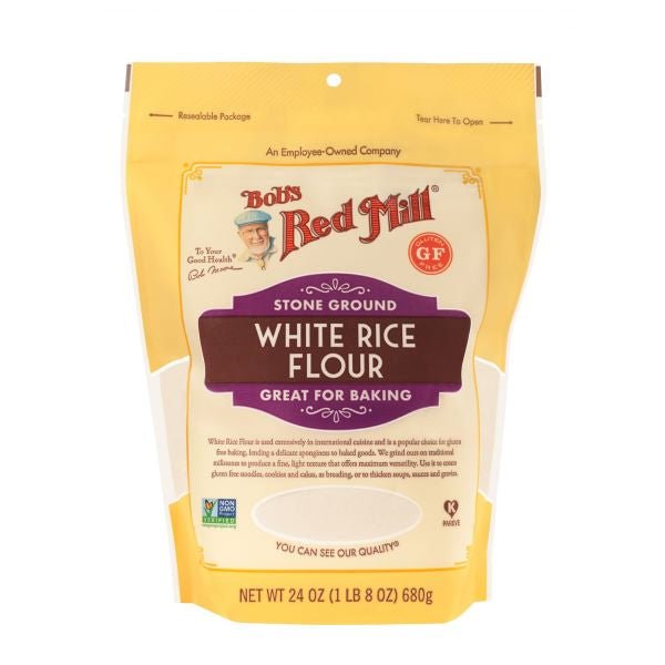 Gluten Free White Rice Flour (680g) â Juthour