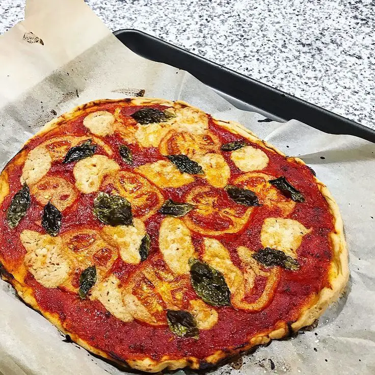 gluten free, yeast free, vegan thin crust pizza dough recipe that is ...