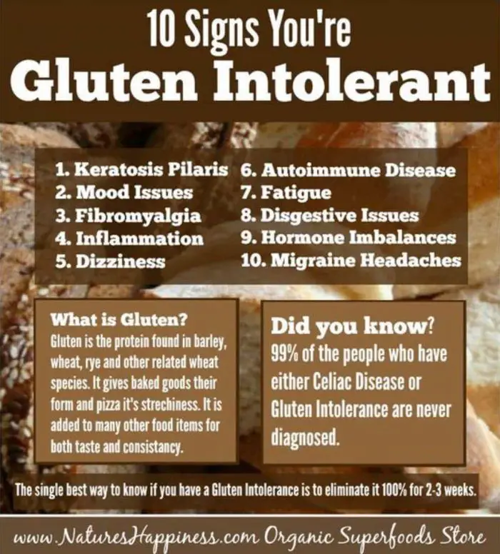 Gluten Intolerant 10 Signs And Symptoms To Watch Out For