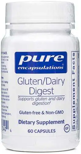 Gluten/Dairy Digest 60 Capsules by Pure Encapsulations ...