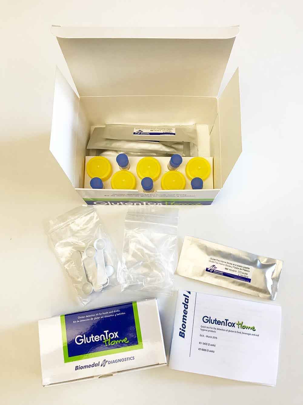 GlutenTox Home Test Kits for Food and Drinks
