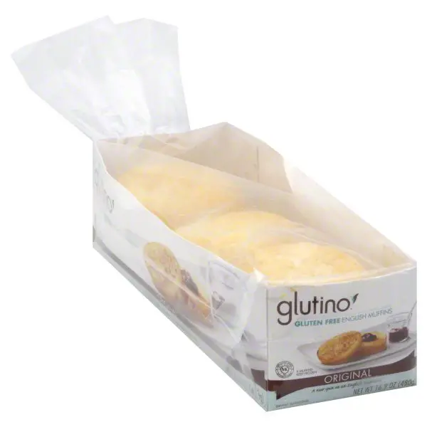 Glutino Gluten Free Original English Muffins 6 Count