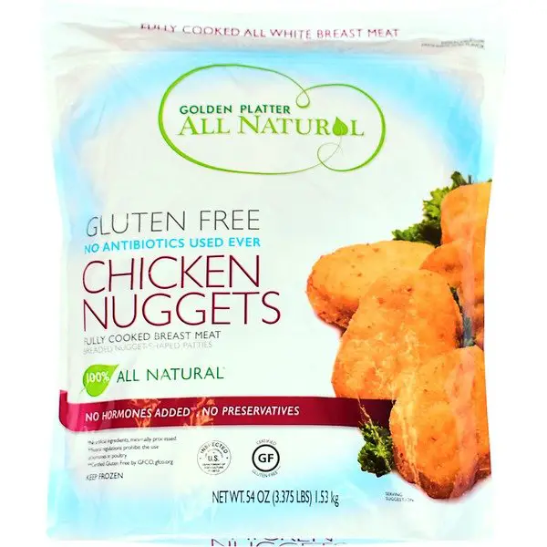 Golden Platter Gluten Free Chicken Nuggets (54 oz) from ...