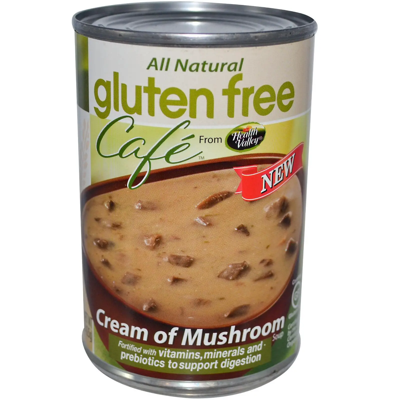 Health Valley, Gluten Free Cafe, Cream of Mushroom Soup, 15 oz (425 g ...
