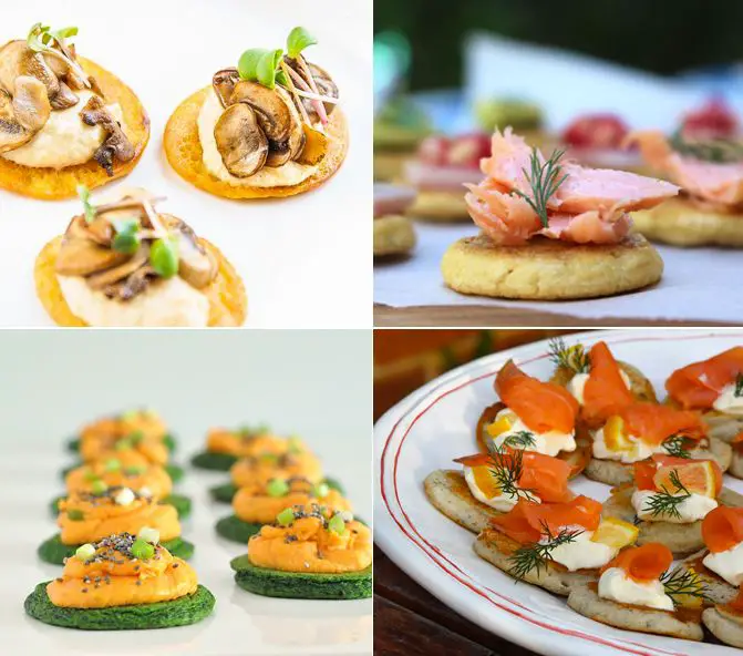 Healthy Hors Doeuvres &  Canapés Round Up
