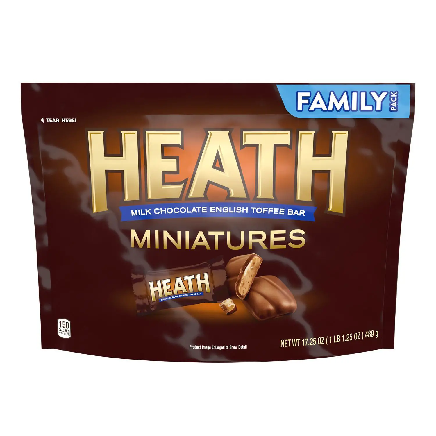 HEATH, Miniatures Milk Chocolate English Toffee Candy Bars ...