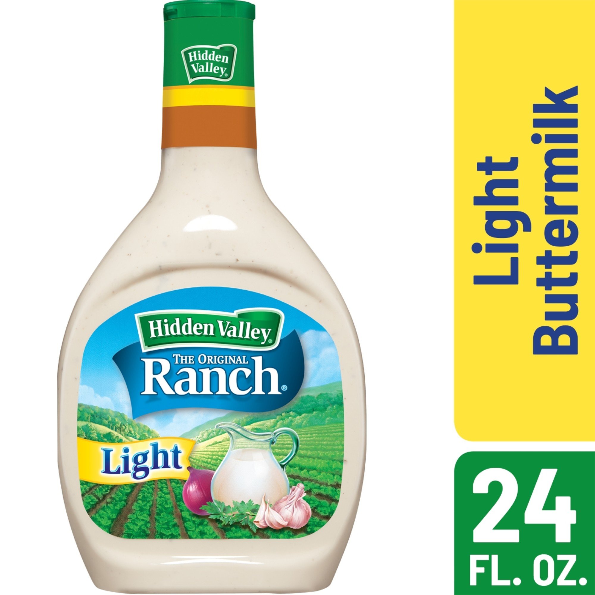 Hidden Valley Buttermilk Ranch Light Salad Dressing ...