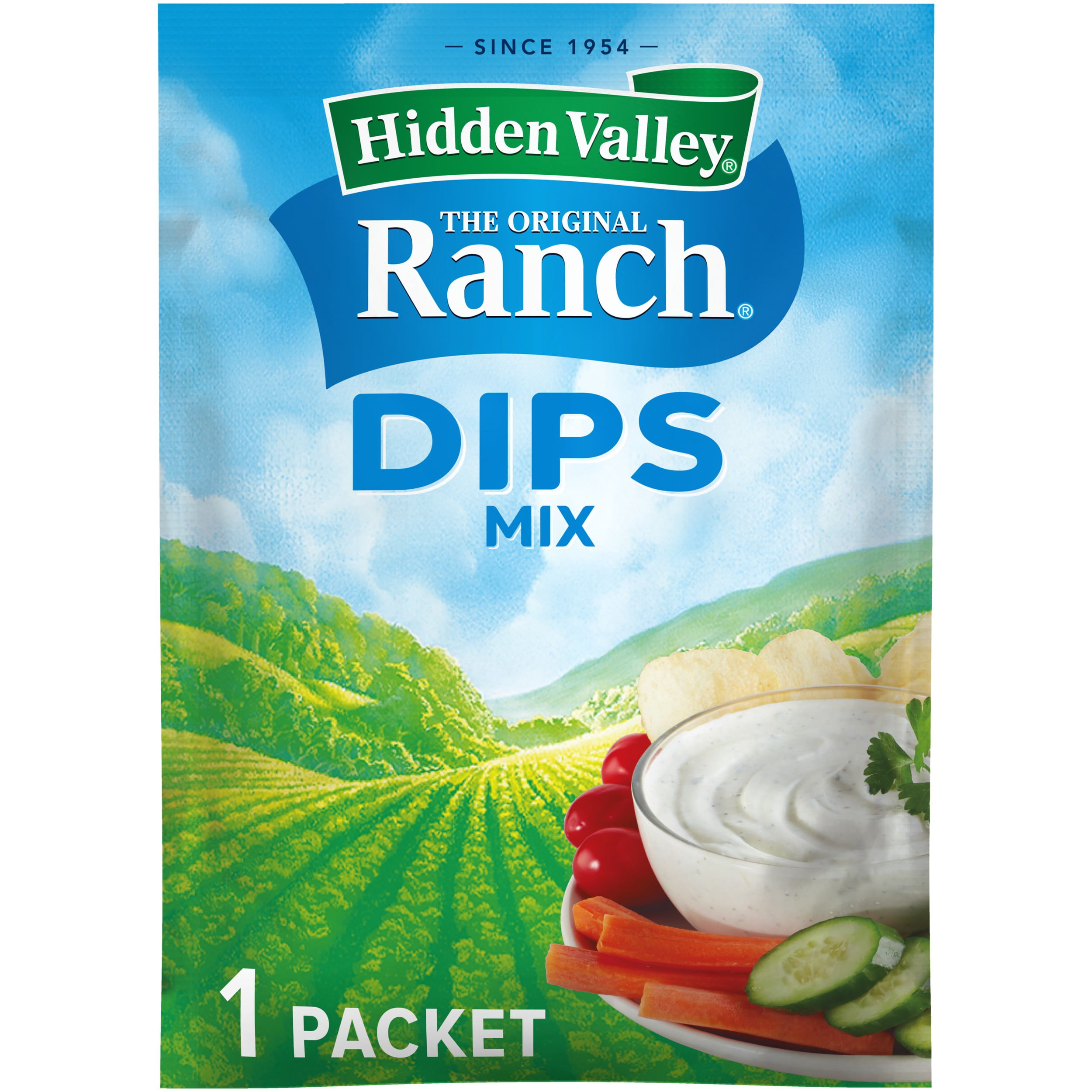 Hidden Valley Original Ranch Dips Mix, Gluten Free