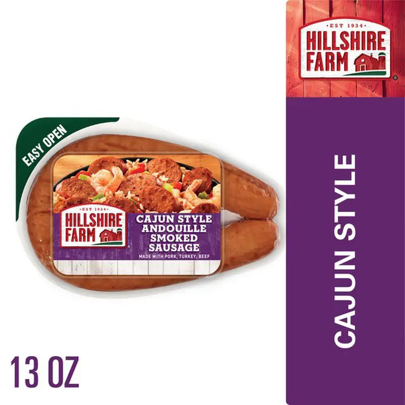 Hillshire Farm Cajun Style Andouille Smoked Sausage Rope (13 oz) from ...