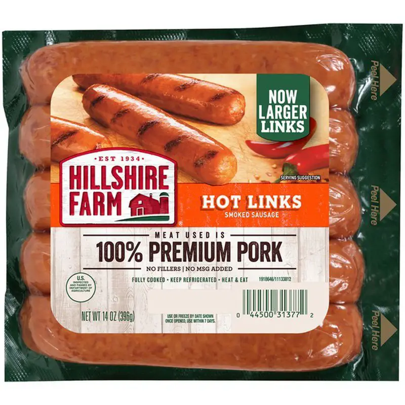 Hillshire Farm Hot Links Smoked Sausage (6 ct) from Andronico