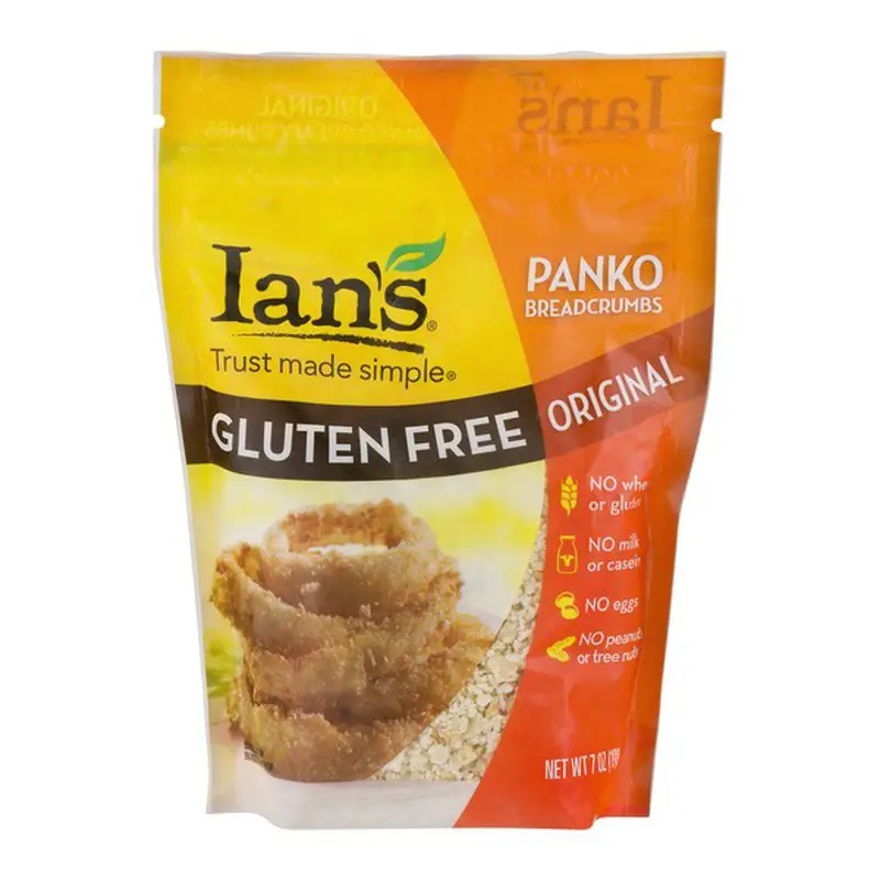 Ians Breadcrumbs, Gluten Free, Original, Panko (7 oz) from ...