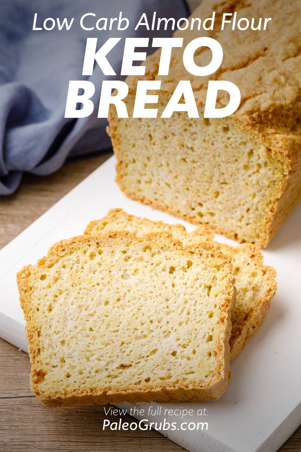 Incredible Low Carb Almond Flour Keto Bread (Mom