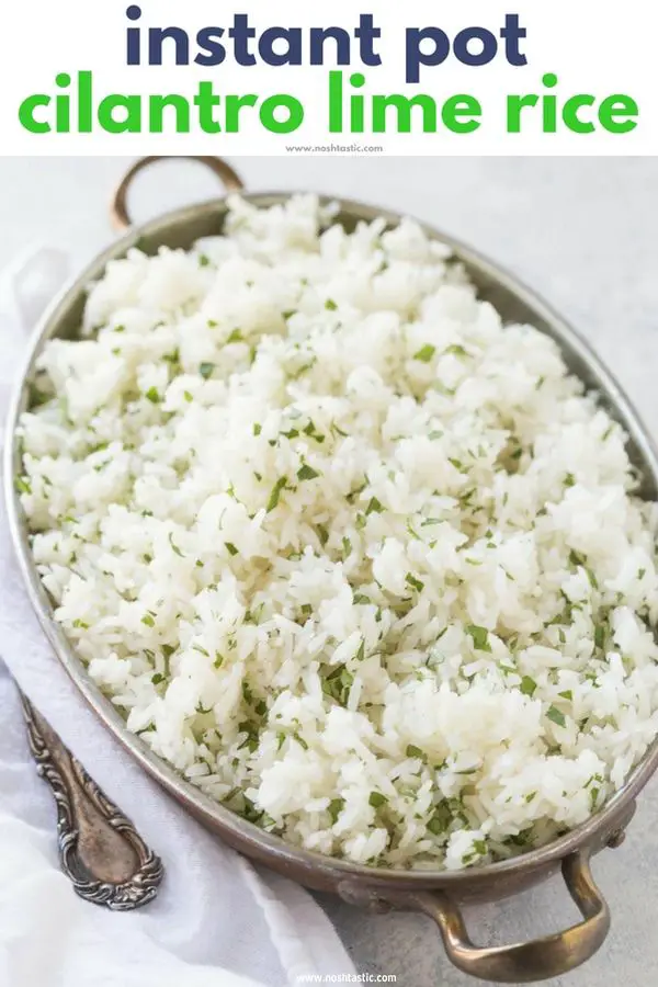 Instant Pot Cilantro Lime Rice Recipe, an easy Chipotle Copycat you can ...