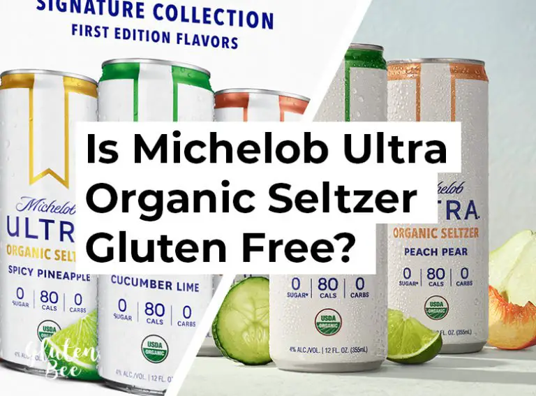 Is Michelob Ultra Organic Seltzer Gluten Free?
