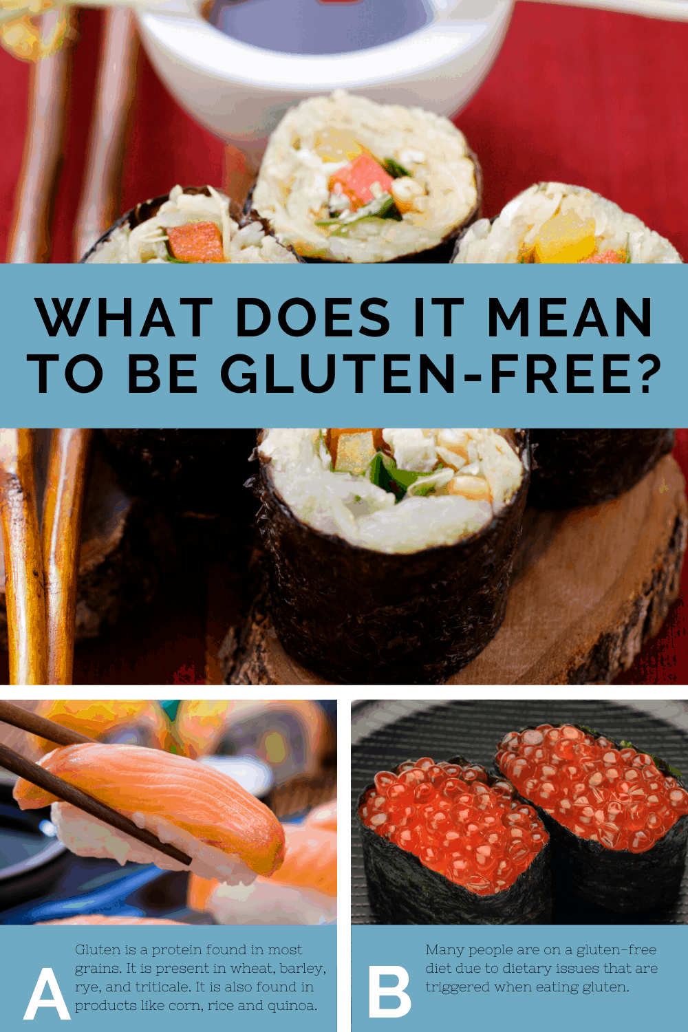 Is Sushi Gluten Free? Sushi itself yes, but check on these ...