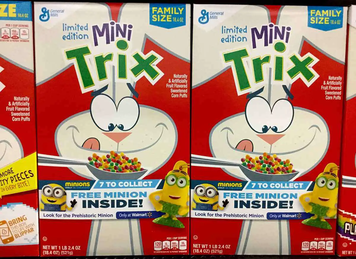 Is Trix Cereal Gluten