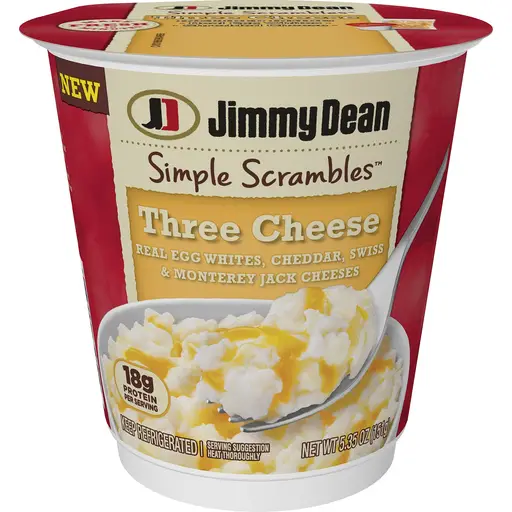 JIMMY DEAN Jimmy Dean Simple Scrambles Three Cheese ...