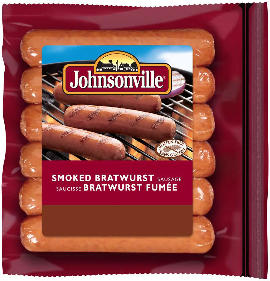 Johnsonville Gluten Free Smoked Bratwurst Sausage
