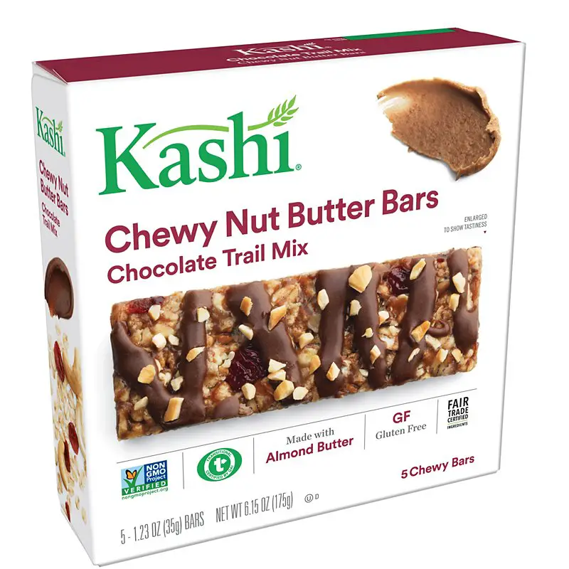 Kashi Chocolate Trail Mix Chewy Nut Butter Bars