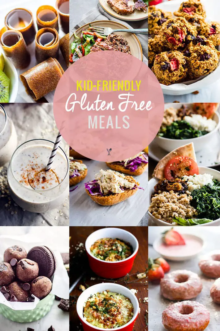 Kid Friendly Gluten Free Meal Plan {Recipes, Snacks}