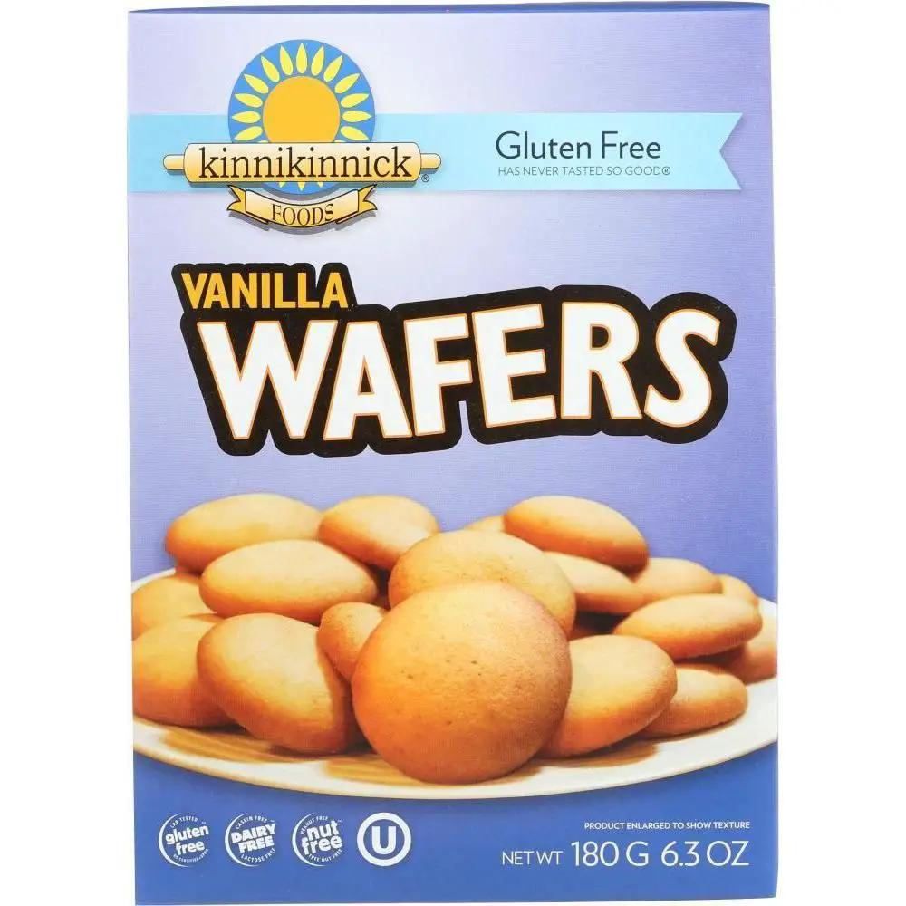 KINNIKINNICK: Gluten Free Vanilla Wafers, 6.3 oz