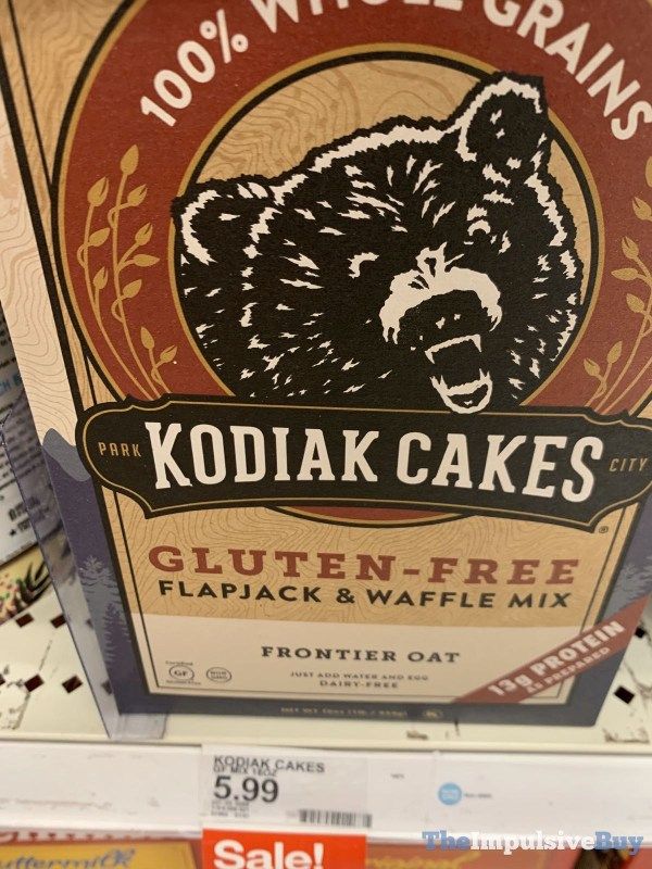 Kodiak Cakes Gluten Free Frontier Oat Flapjack &  Waffle ...
