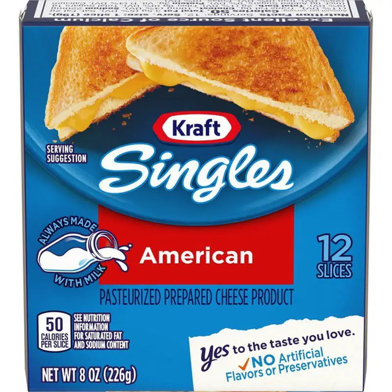 Kraft American Cheese Slices (8 oz)