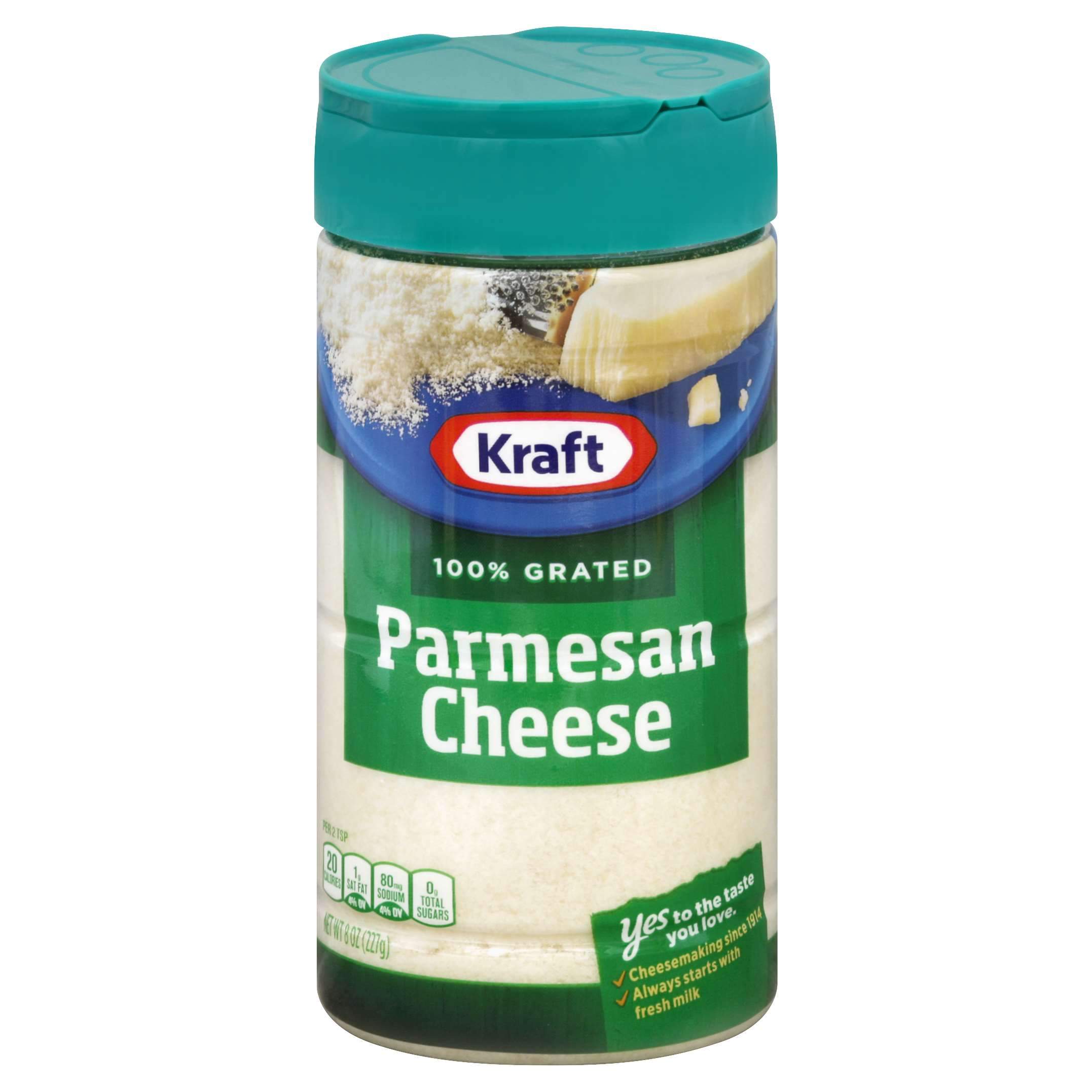 Kraft Grated Parmesan Cheese â Snackathon Foods