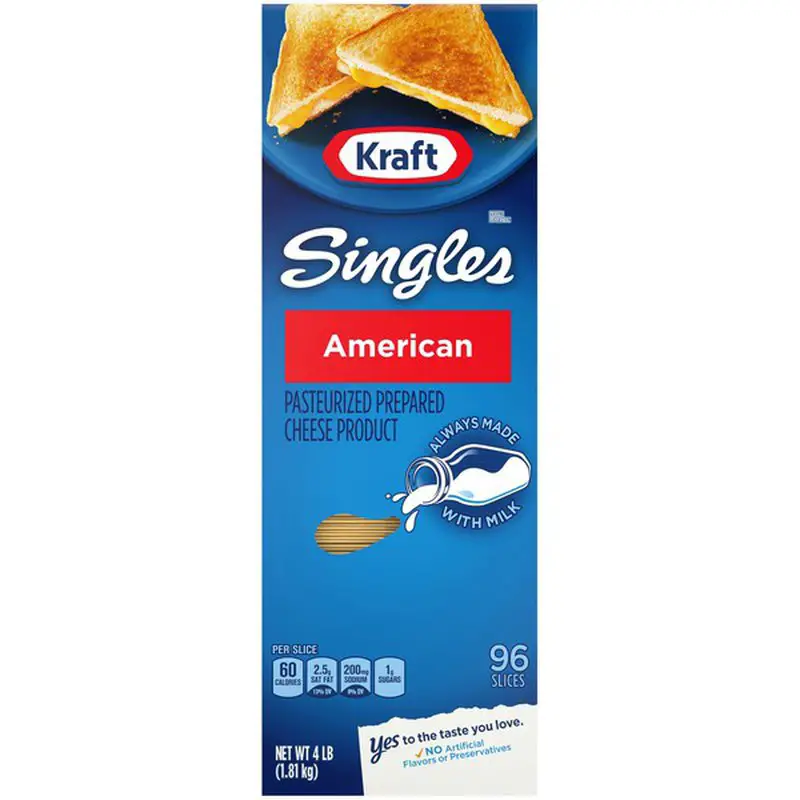 Kraft Singles American Cheese Slices (4 lb)