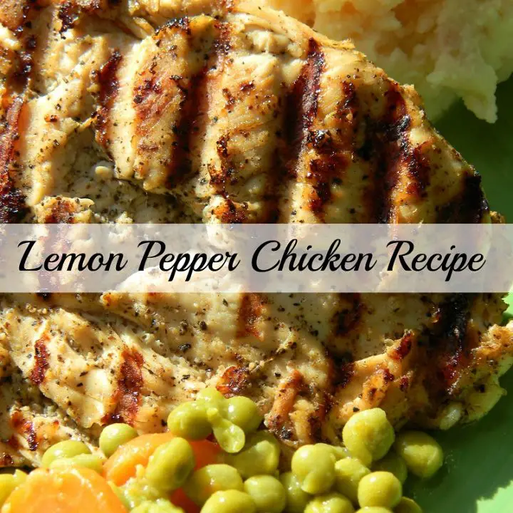 Lemon Pepper Chicken Recipe That Is Low Fat &  Gluten Free