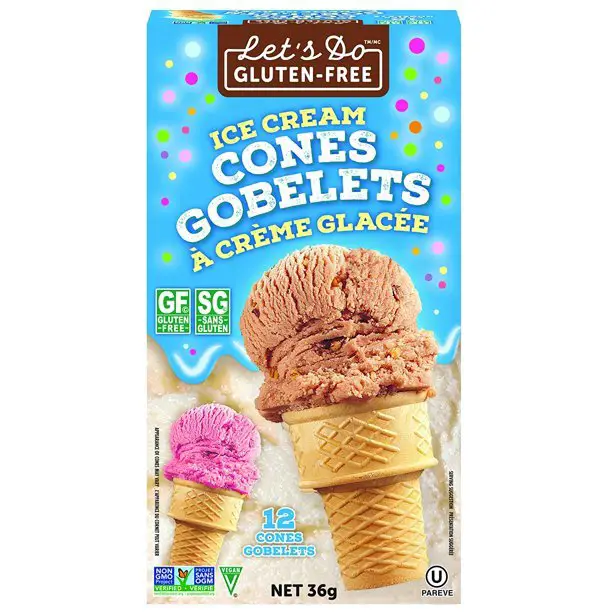 Lets Do Organic Ice Cream Cones Gluten Free Packages ...