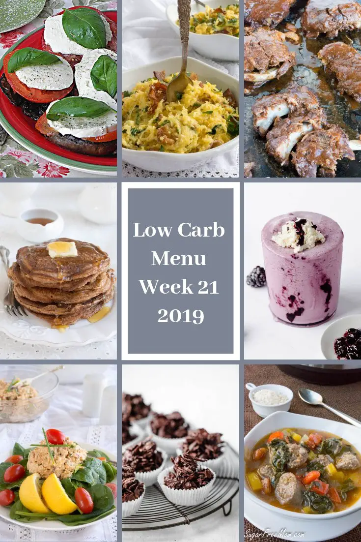 Low Carb Keto Meal Plan Week 21