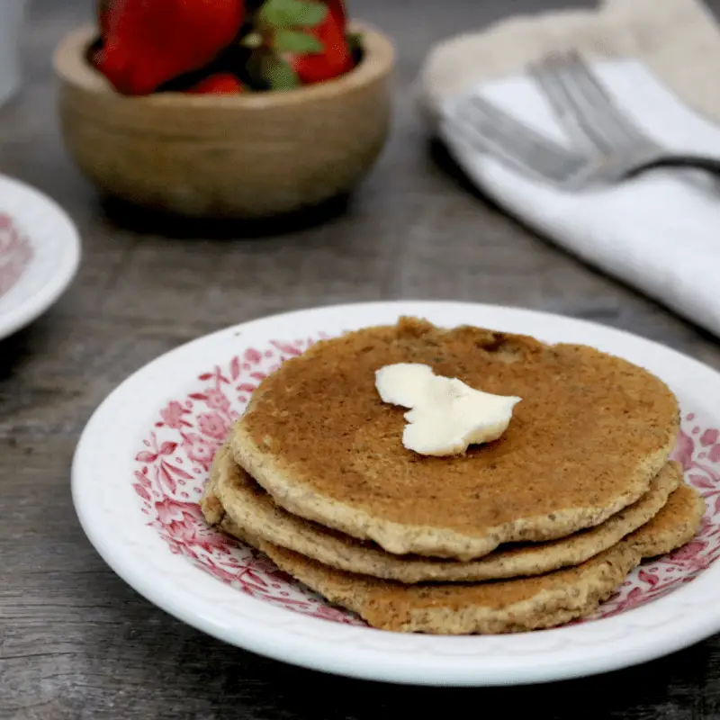 Low Carb Vegan Pancakes (gluten free, egg free, dairy free, soy free ...