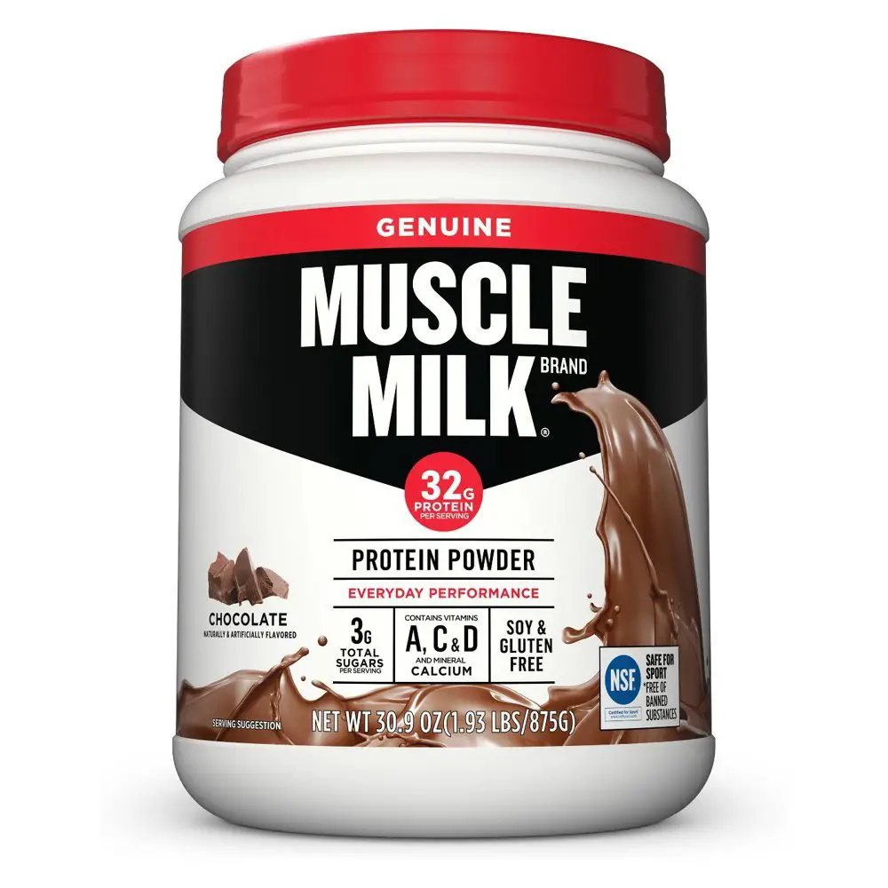 Muscle Milk 32 Grams Protein Powder Everyday Performance ...