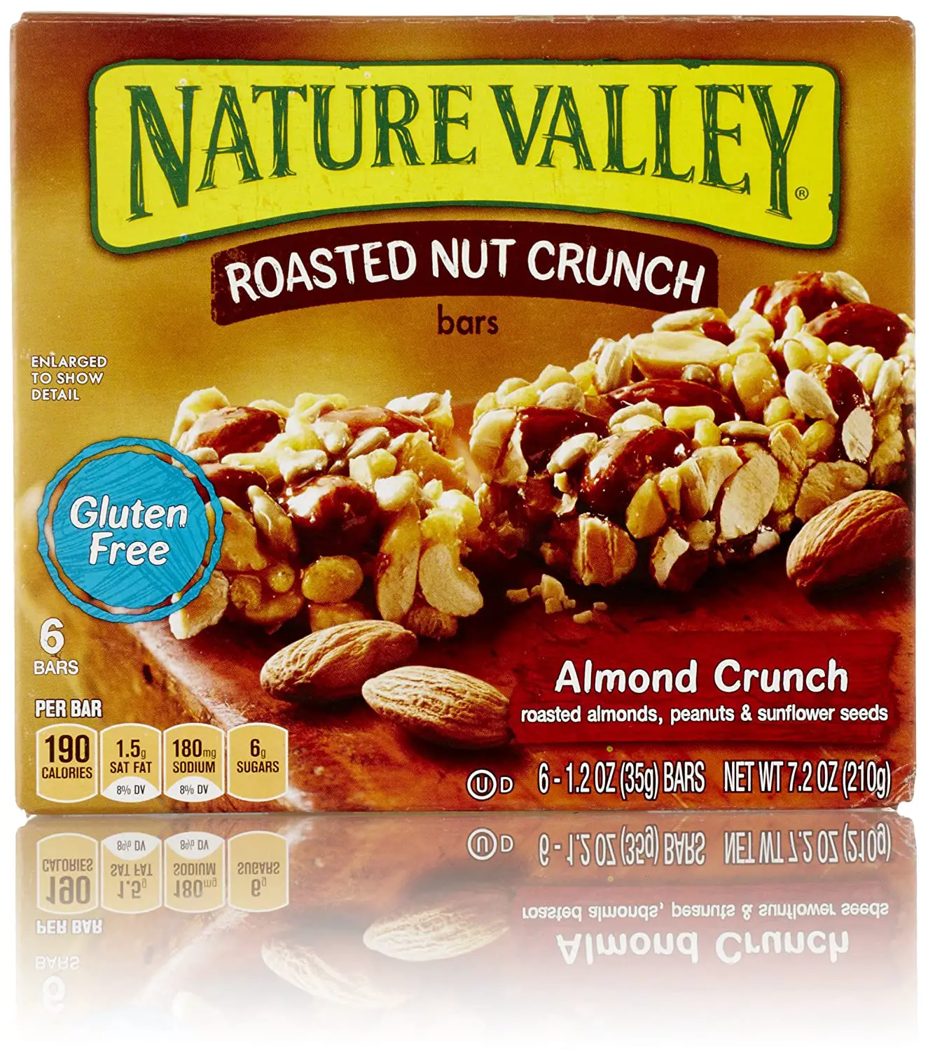 Nature Valley, Gluten Free Roasted Nut Crunch Bar, Almond Crunch, 1.24 ...