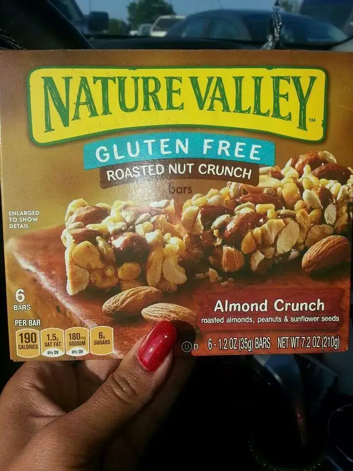 Nature Valley protein bars gluten free