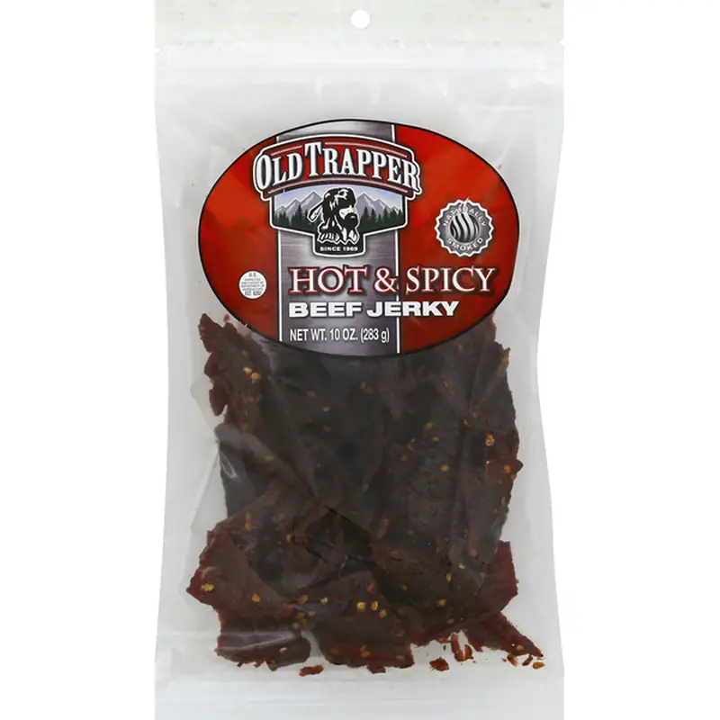 Old Trapper Beef Jerky, Hot &  Spicy (10 oz) Delivery or ...