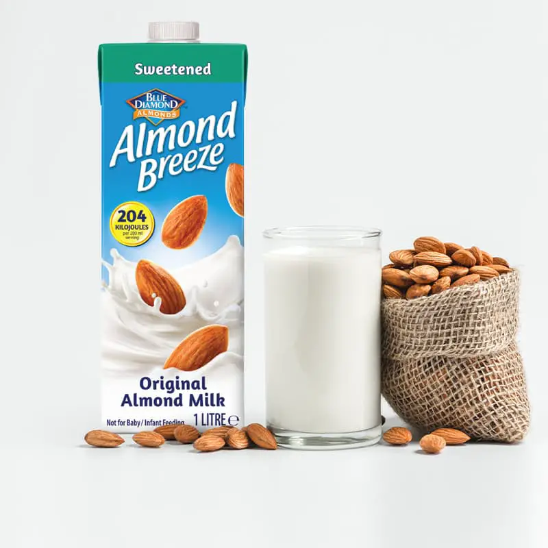 Pack of 12 Sweetened Almond Milk (1L each)