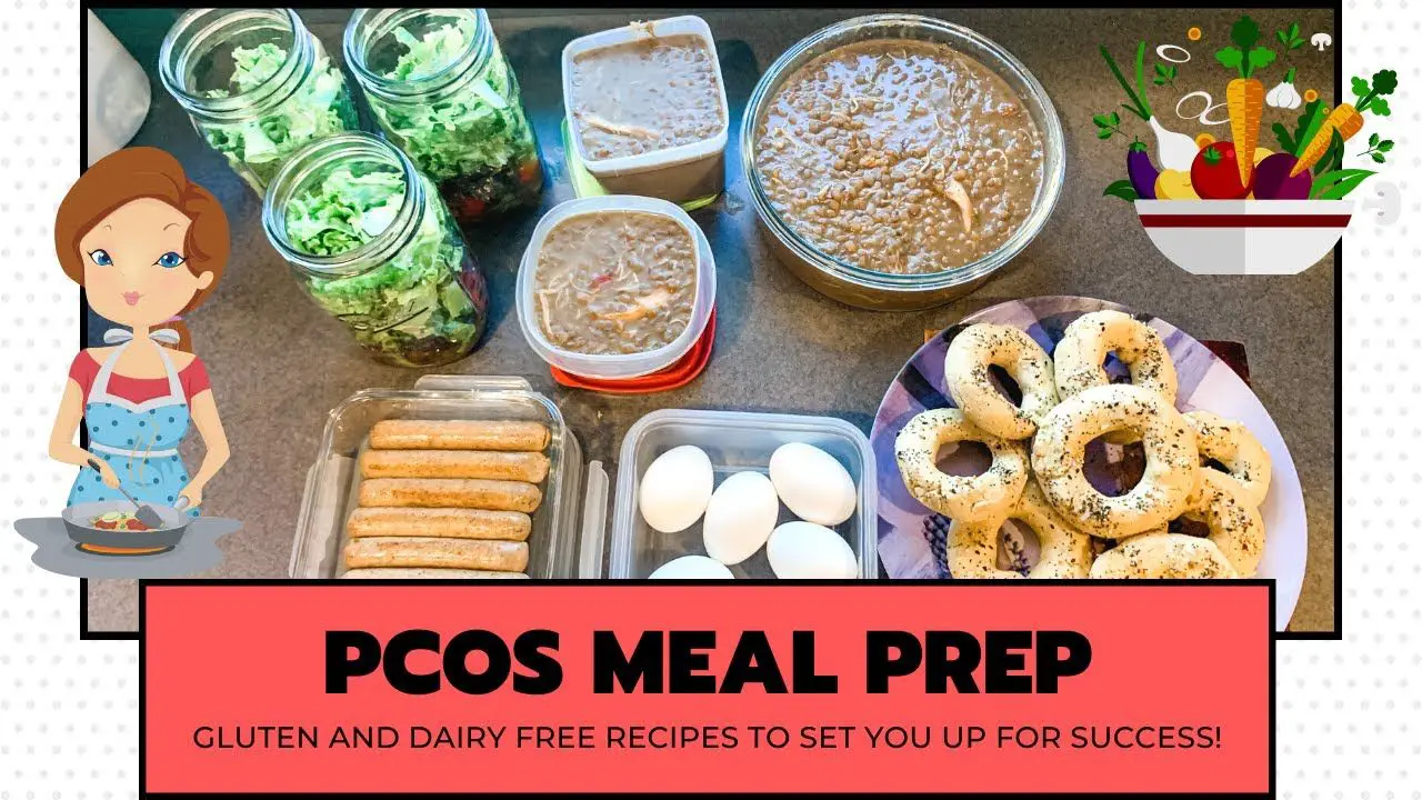 PCOS FRIENDLY MEAL PREP // GLUTEN AND DAIRY FREE MEAL PREP ...