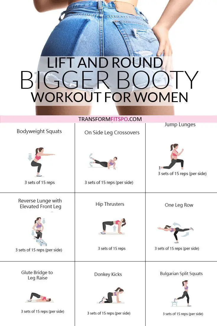 Pin on  big booty workouts