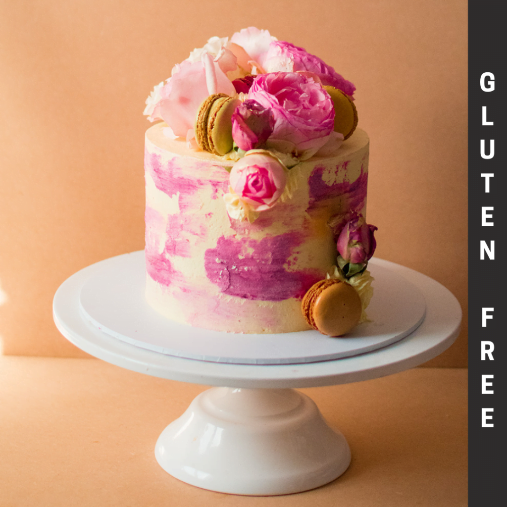 Pink Gluten Free Cake