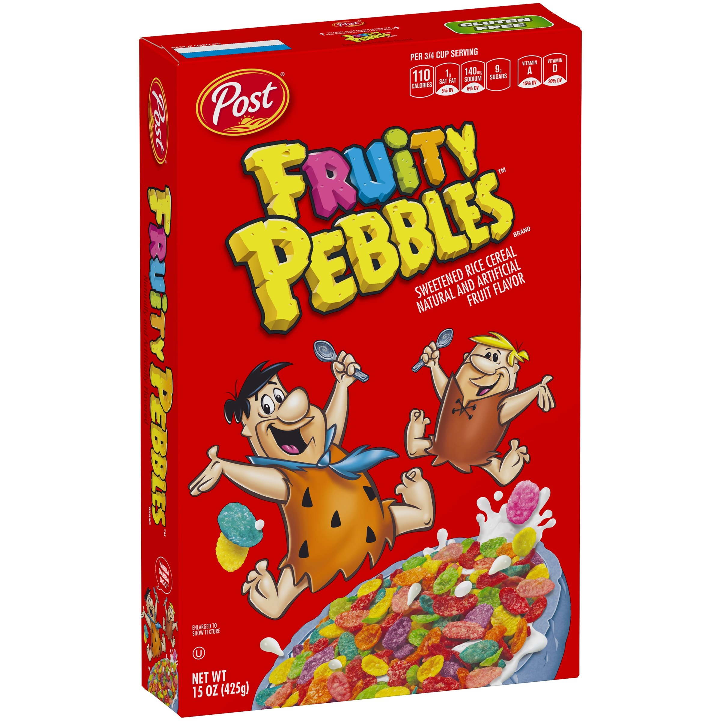 Post Fruity Pebbles Gluten Free Breakfast Cereal, 15 Oz ...