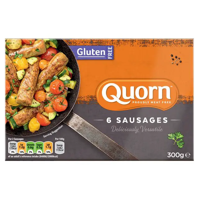 Quorn Meat Free, Gluten Free Sausages