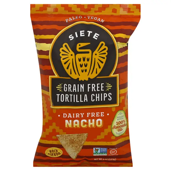 Save on Siete Grain Free Tortilla Chips Nacho Dairy &  Gluten Free Order ...