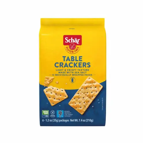 Schar Gluten Free Table Crackers, 6 ct / 1.2 oz