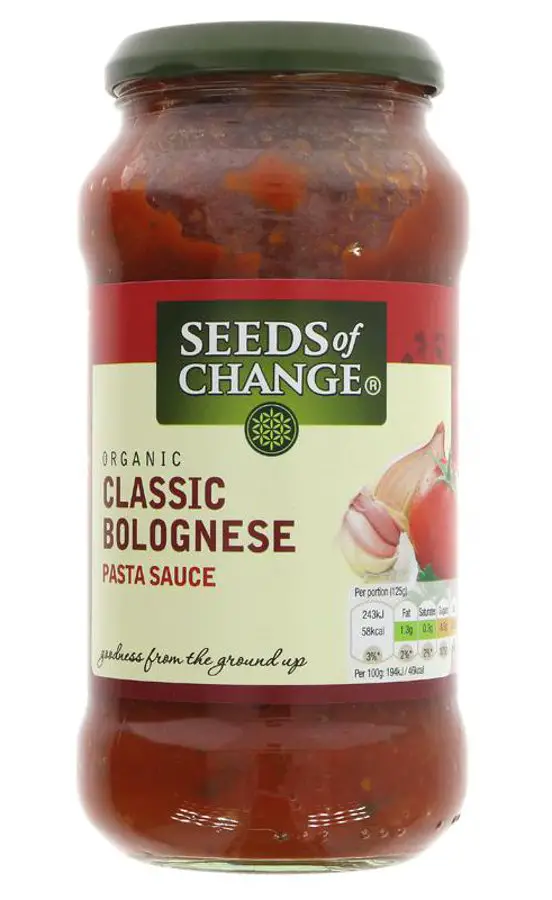 Seeds Of Change Organic Bolognese Sauce
