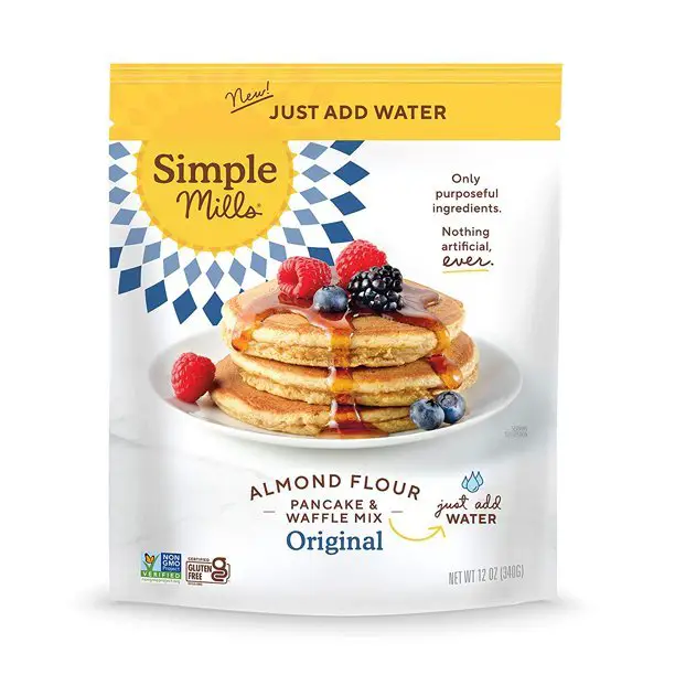 Simple Mills Just Add Water Almond Flour Pancake &  Waffle ...