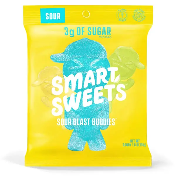 Smart Sweets Sour Blast Buddies Gummy Candies â VeganEssentials Online ...